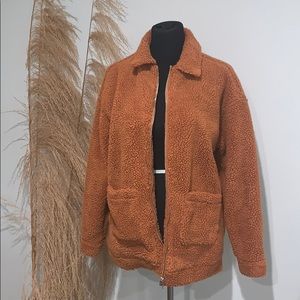 Teddy coat oversized